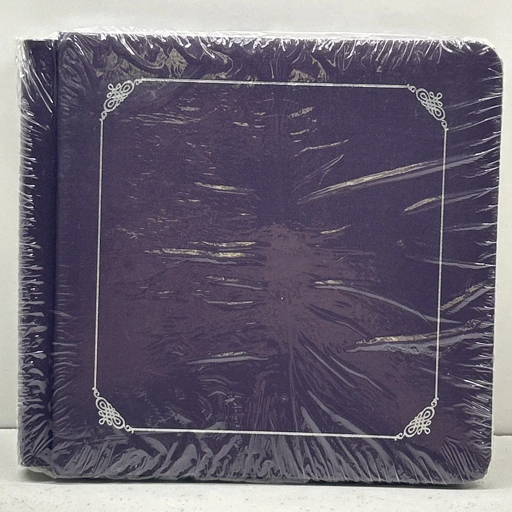 CREATIVE‎ MEMORIES Purple 7 x 7  ALBUM SCRAPBOOK  Includes PAGES NEW & SEALED